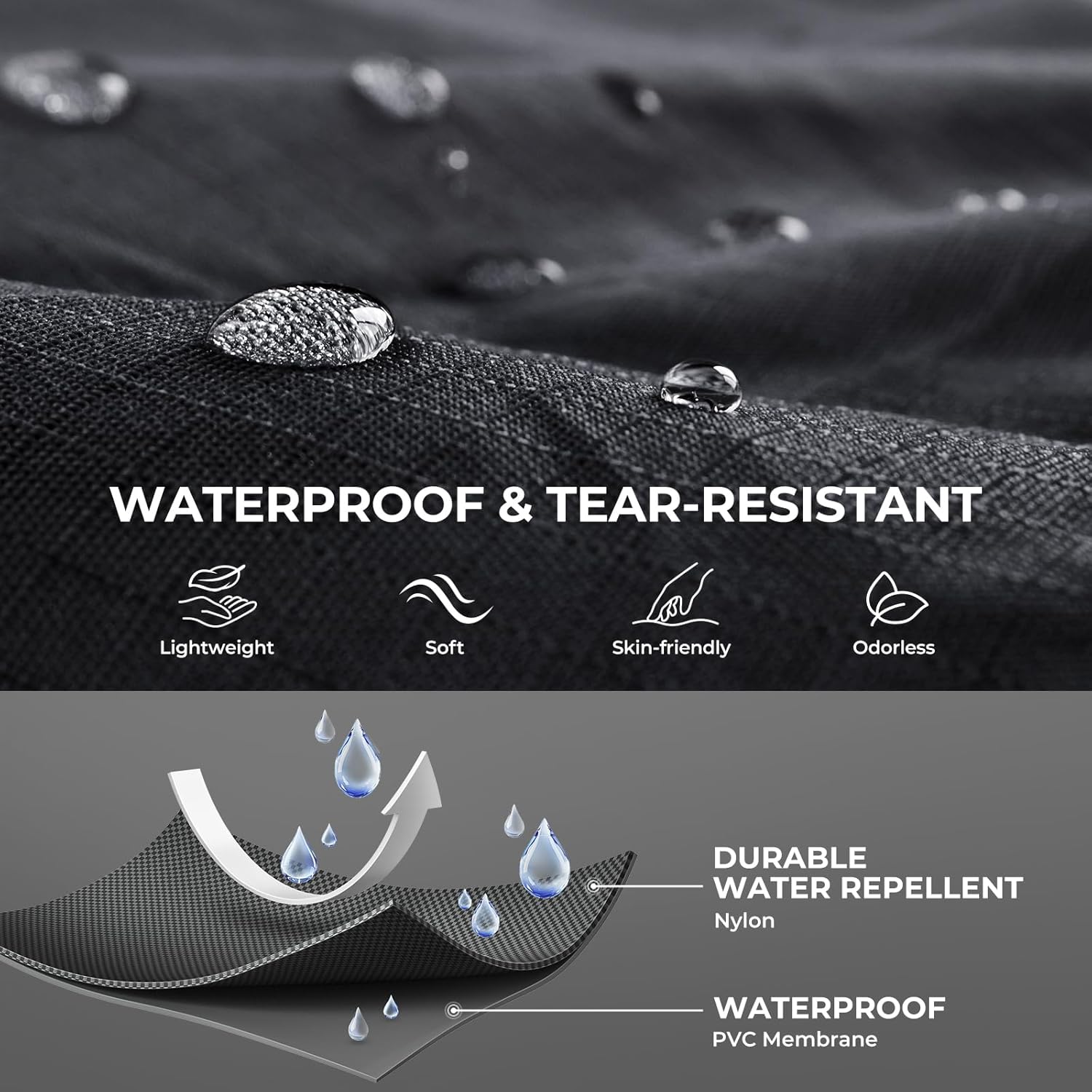 Calamus WaveWalker Fishing Waders for Men & Women, 100% Waterproof PVC Waders with Slip-Resistant Boots, Tear-Resistant Nylon - Image 2